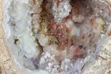 Crystal Filled Dugway Geode (Polished Half) - Utah #176743-1